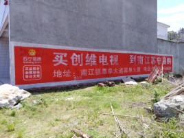 勉县墙体广告公司全面解决农村墙体广告痛点