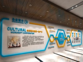 勉县文化墙有助于企业什么改善？带来什么实际意义？