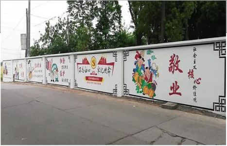 勉县手绘墙画在现实中主要有哪些应用？