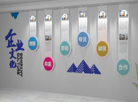 勉县企业文化墙需要传递什么办公文化？